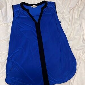 Ivy ridge blue sleeveless shirt